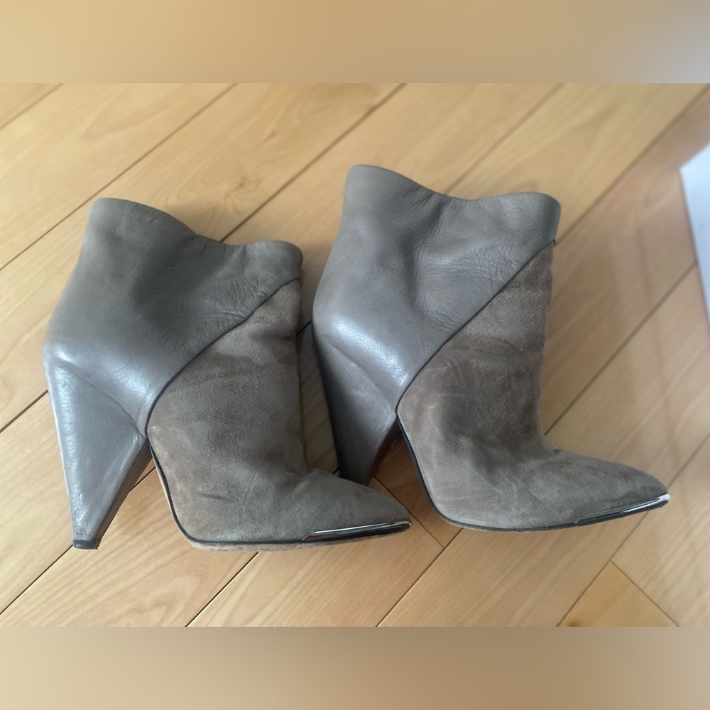 IRO grey booties